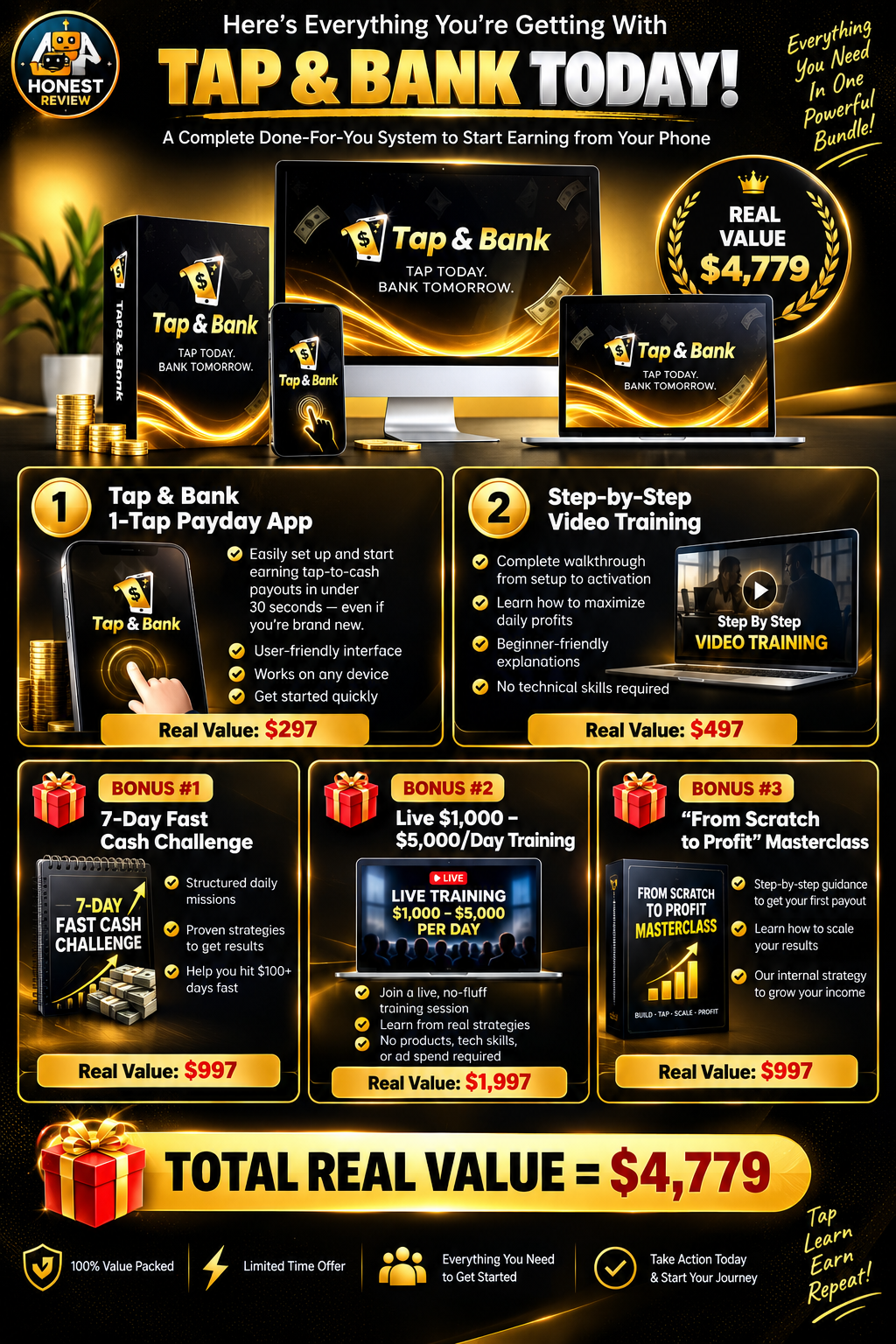 Tap & Bank Complete Earnings Bundle